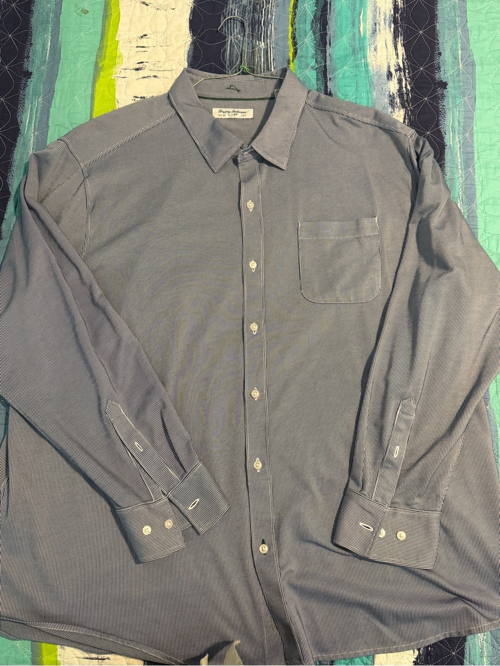Tommy Bahama Striped Button Down